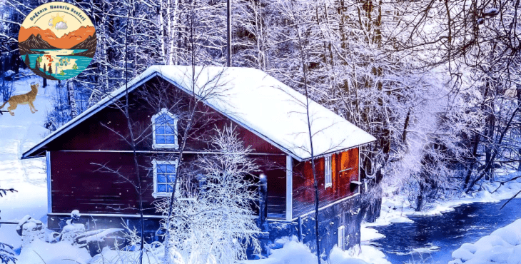 Kar Yağan Doğa Manzarasında Piyano Müziği Dinle